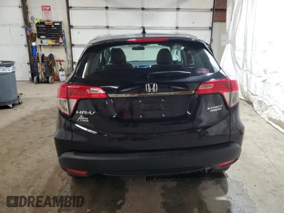 ✅ 2019 Honda HR-V LX • VIN: 3CZRU6H38KG709748 • Lot: 91718405. Listed on Copart with 44,767 mi. Free auction sales archive from the USA and detailed vehicle history report at DreamBid. Image 6.