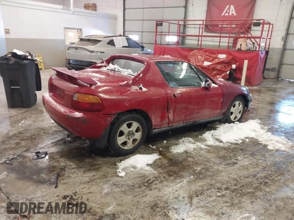 ✅ 1993 Honda del Sol Si • VIN: JHMEH6266PS000956 • Lot: 41264003. Listed on IAAI with 225,026 mi. Free auction sales archive from the USA and detailed vehicle history report at DreamBid. Image 4.