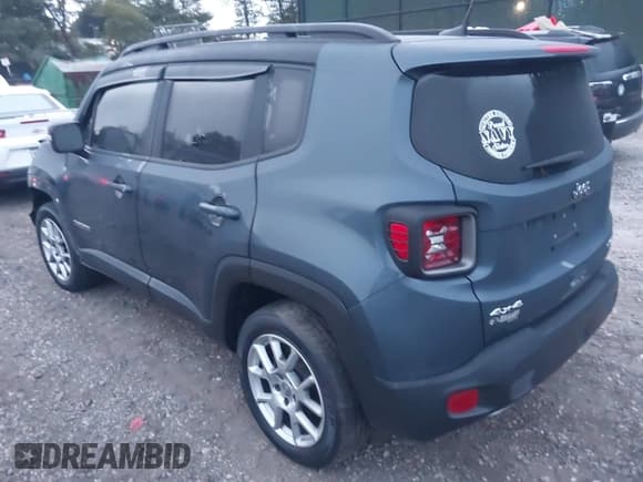 ✅ 2021 Jeep Renegade Limited • VIN: ZACNJDD16MPM43179 • Lot: 43319556. Listed on IAAI with 39,256 mi. Free auction sales archive from the USA and detailed vehicle history report at DreamBid. Image 3.