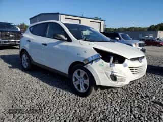 2012 Hyundai Tucson GL with VIN KM8JT3AB7CU375101, listed as a Copart auction lot 81907935 with 70,399 mi miles and Salvage title. Bid and sale history available at DreamBid. Image 4.