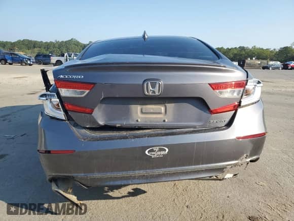 2018 Honda Accord Sport с VIN 1HGCV1F39JA076884, выставлен на аукционе Copart как лот 81511745 с пробегом Не указан миль и Списание • Salvage title. История ставок и продаж доступна на DreamBid. Изображение 6.