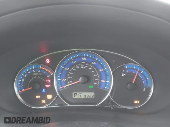 ✅ 2009 Subaru Forester X • VIN: JF2SH63609H751510 • Lot: 43699779. Listed on IAAI with 119,822 mi. Free auction sales archive from the USA and detailed vehicle history report at DreamBid. Image 7.