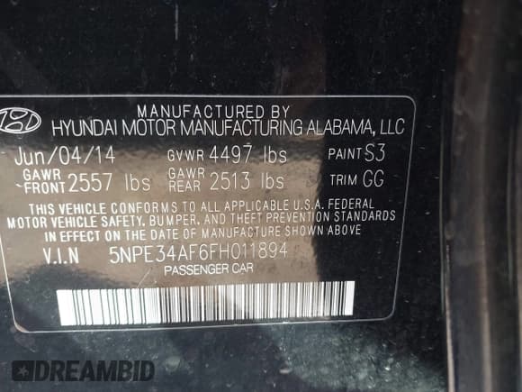✅ 2015 Hyundai Sonata Limited • VIN: 5NPE34AF6FH011894 • Лот: 43464187. Опубликован ранее на IAAI с пробегом 140 749 миль. Бесплатный доступ к архиву аукционных продаж из США и подробный отчёт об истории автомобиля на DreamBid. Изображение 9.