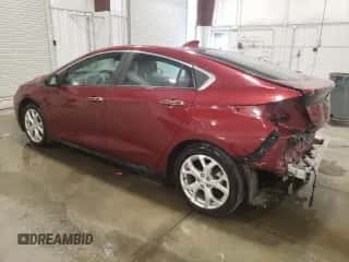 2017 Chevrolet Volt Premier z VIN 1G1RB6S59HU187720, wystawiony jako Copart lot #60646693 z przebiegiem 50 110 mil mil oraz . Historia ofert i sprzedaży dostępna na DreamBid. Obrazek 2.
