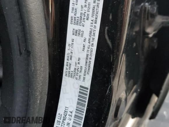 ✅ 2023 Ram 1500 Lone Star • VIN: 1C6SRFMT2PN542811 • Lot: 42945775. Listed on Copart with 33,058 mi. Free auction sales archive from the USA and detailed vehicle history report at DreamBid. Image 12.