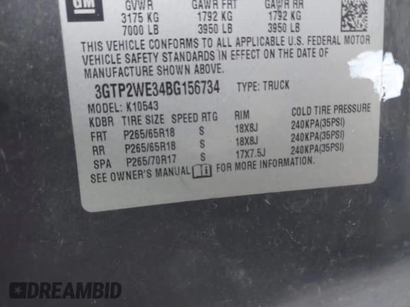 ✅ 2011 GMC Sierra 1500 SLT • VIN: 3GTP2WE34BG156734 • Лот: 41063601. Опубликован ранее на IAAI с пробегом 197 975 миль. Бесплатный доступ к архиву аукционных продаж из США и подробный отчёт об истории автомобиля на DreamBid. Изображение 9.