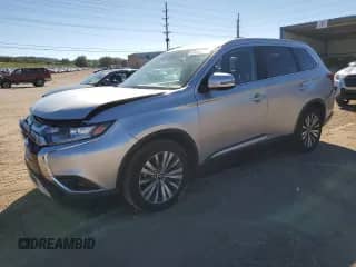 2020 Mitsubishi Outlander ES with VIN JA4AZ3A32LZ033483, listed as a Copart auction lot 82045345 with 85,128 mi miles and Salvage title. Bid and sale history available at DreamBid. Image 1.