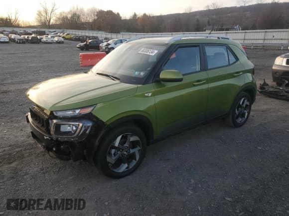 2024 Hyundai Venue SEL с VIN KMHRC8A33RU328522, выставлен на аукционе Copart как лот 80306134 с пробегом 8 108 миль миль и Списание • Salvage title. История ставок и продаж доступна на DreamBid. Изображение 1.