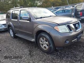 ✅ 2008 Nissan Pathfinder SE • VIN: 5N1AR18B88C648147 • Lot: 43438820. Listed on IAAI with Not provided. Free auction sales archive from the USA and detailed vehicle history report at DreamBid. Image 1.