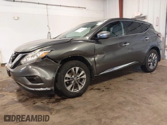 ✅ 2015 Nissan Murano S • VIN: 5N1AZ2MG3FN263569 • Lot: 42345529. Listed on IAAI with 166,681 mi. Free auction sales archive from the USA and detailed vehicle history report at DreamBid. Image 19.
