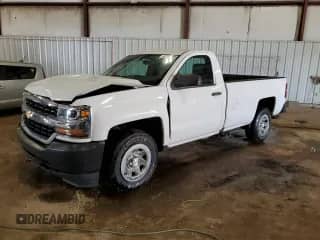 2016 Chevrolet Silverado 1500 Work Truck with VIN 1GCNCNEH4GZ318718, listed as a Copart auction lot 67738685 with 96,599 mi miles and Clean title. Bid and sale history available at DreamBid. Image 1.