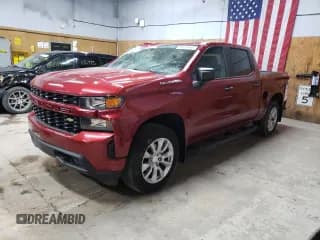 ✅ 2019 Chevrolet Silverado 1500 Custom • VIN: 3GCPYBEHXKG125670 • Lot: 60830635. Listed on Copart with 26,203 mi. Free auction sales archive from the USA and detailed vehicle history report at DreamBid. Image 1.