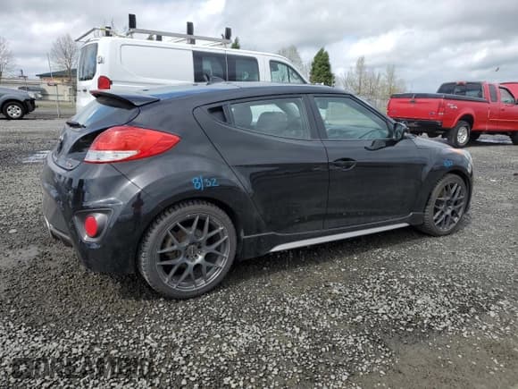 ✅ 2014 Hyundai Veloster Turbo • VIN: KMHTC6AE0EU184241 • Лот: 51698305. Опубликован ранее на Copart с пробегом 115 830 миль. Бесплатный доступ к архиву аукционных продаж из США и подробный отчёт об истории автомобиля на DreamBid. Изображение 3.