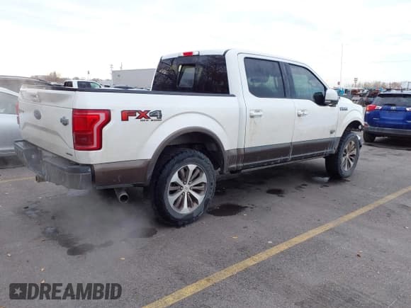 ✅ 2015 Ford F-150 Lariat • VIN: 1FTEW1EF5FFB56502 • Lot: 43700590. Listed on IAAI with 163,884 mi. Free auction sales archive from the USA and detailed vehicle history report at DreamBid. Image 4.