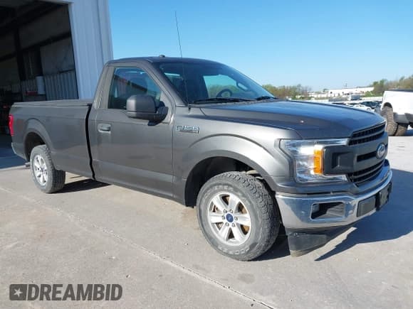 ✅ 2018 Ford F-150 XL • VIN: 1FTMF1CB7JKD99241 • Lot: 41992765. Listed on IAAI with 81,185 mi. Free auction sales archive from the USA and detailed vehicle history report at DreamBid. Image 1.