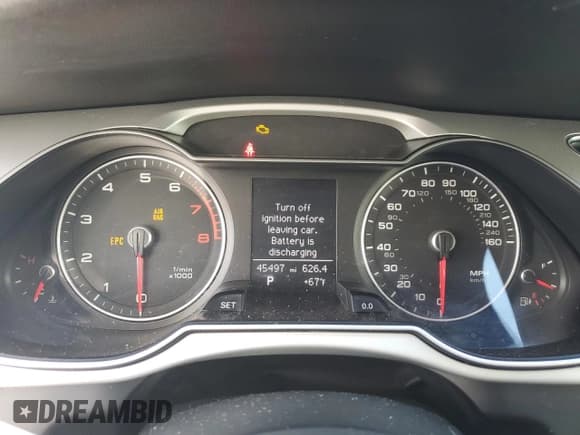 ✅ 2016 Audi A4 Premium • VIN: WAUAFAFL0GN004425 • Lot: 82599135. Listed on Copart with 45,497 mi. Free auction sales archive from the USA and detailed vehicle history report at DreamBid. Image 9.