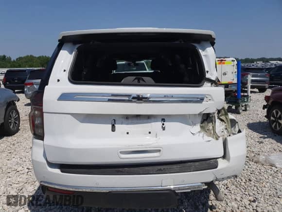 2023 Chevrolet Tahoe Commercial z VIN 1GNSKLED9PR436472, wystawiony jako Copart lot #64459875 z przebiegiem 20 741 mil mil oraz Szkoda całkowita • Salvage title. Historia ofert i sprzedaży dostępna na DreamBid. Obrazek 6.