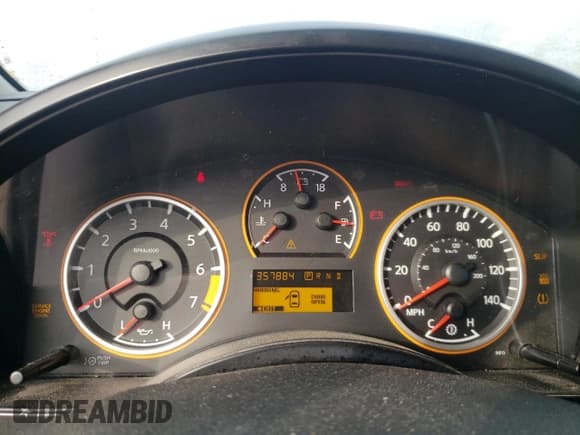 ✅ 2010 Nissan Titan LE • VIN: 1N6BA0ED2AN302313 • Lot: 43855885. Listed on Copart with 357,884 mi. Free auction sales archive from the USA and detailed vehicle history report at DreamBid. Image 9.