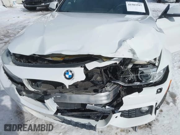 ✅ 2016 BMW 4 Series 435i xDrive • VIN: WBA3T7C52G5A37374 • Lot: 41583597. Listed on IAAI with Not provided. Free auction sales archive from the USA and detailed vehicle history report at DreamBid. Image 6.