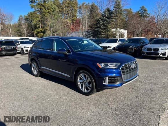 ✅ 2021 Audi Q7 Premium Plus • VIN: WA1LXAF75MD017260 • Лот: 93778745. Опубликован ранее на Copart с пробегом 103 100 миль. Бесплатный доступ к архиву аукционных продаж из США и подробный отчёт об истории автомобиля на DreamBid. Изображение 2.