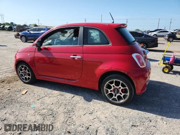 ✅ 2012 FIAT 500 Sport • VIN: 3C3CFFBR8CT126368 • Lot: 62024555. Listed on Copart with 125,352 mi. Free auction sales archive from the USA and detailed vehicle history report at DreamBid. Image 2.