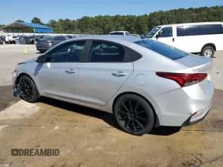 2018 Hyundai Accent SE with VIN 3KPC24A35JE018851, listed as a Copart auction lot 86432895 with 118,739 mi miles and Clean title. Bid and sale history available at DreamBid. Image 2.