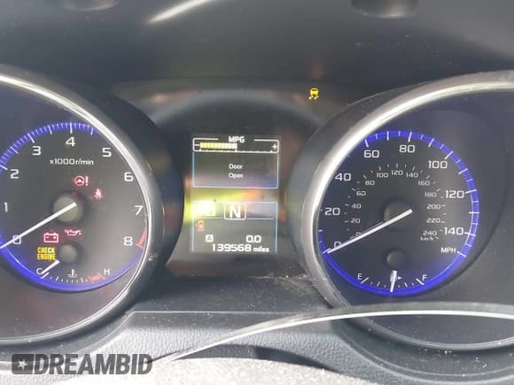 ✅ 2016 Subaru Outback Premium • VIN: 4S4BSACC9G3327208 • Lot: 43823198. Listed on IAAI with 139,568 mi. Free auction sales archive from the USA and detailed vehicle history report at DreamBid. Image 7.