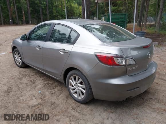 ✅ 2012 Mazda 3 i Touring • VIN: JM1BL1V84C1693996 • Lot: 43225641. Listed on IAAI with 125,243 mi. Free auction sales archive from the USA and detailed vehicle history report at DreamBid. Image 3.