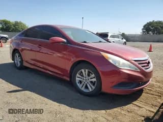 ✅ 2014 Hyundai Sonata GLS • VIN: 5NPEB4AC9EH913074 • Lot: 74392954. Listed on Copart with Not provided. Free auction sales archive from the USA and detailed vehicle history report at DreamBid. Image 4.