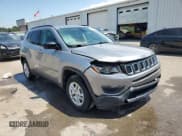 ✅ 2020 Jeep Compass Sport • VIN: 3C4NJCAB2LT124900 • Lot: 66677685. Listed on Copart with 38,105 mi. Free auction sales archive from the USA and detailed vehicle history report at DreamBid. Image 4.