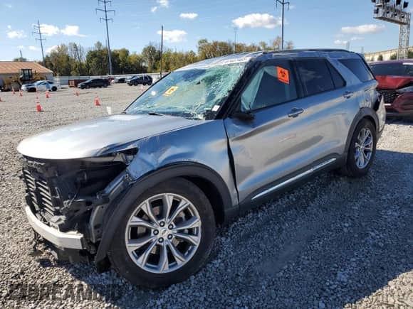 2022 Ford Explorer Limited z VIN 1FMSK8FH3NGB07004, wystawiony jako Copart lot #87407465 z przebiegiem Nie podano mil oraz Szkoda całkowita • Salvage title. Historia ofert i sprzedaży dostępna na DreamBid. Obrazek 1.
