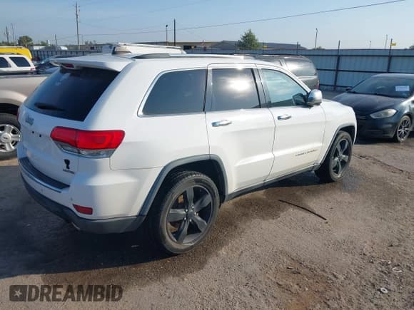 ✅ 2015 Jeep Grand Cherokee Limited • VIN: 1C4RJEBG7FC807778 • Лот: 43524890. Опубликован ранее на IAAI с пробегом 134 953 миль. Бесплатный доступ к архиву аукционных продаж из США и подробный отчёт об истории автомобиля на DreamBid. Изображение 4.
