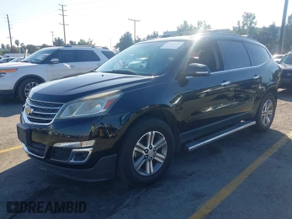 ✅ 2016 Chevrolet Traverse LT • VIN: 1GNKRHKD0GJ314899 • Lot: 43393926. Listed on IAAI with 111,132 mi. Free auction sales archive from the USA and detailed vehicle history report at DreamBid. Image 2.