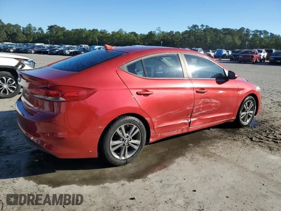 ✅ 2017 Hyundai Elantra Value Edition • VIN: 5NPD84LF3HH007606 • Lot: 86267505. Listed on Copart with 108,250 mi. Free auction sales archive from the USA and detailed vehicle history report at DreamBid. Image 3.