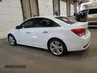 2014 Chevrolet Cruze LTZ с VIN 1G1PG5SB4E7354584, выставлен на аукционе Copart как лот 91495615 с пробегом 118 175 миль миль и Списание • Salvage title. История ставок и продаж доступна на DreamBid. Изображение 2.