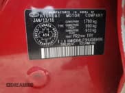 ✅ 2017 Hyundai Elantra SE • VIN: KMHD84LF9HU089486 • Lot: 90711805. Listed on Copart with 198,640 mi. Free auction sales archive from the USA and detailed vehicle history report at DreamBid. Image 13.