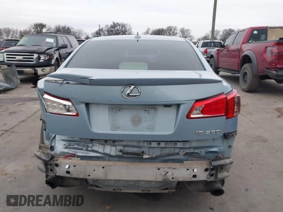 ✅ 2011 Lexus IS 250 • VIN: JTHBF5C26B5132072 • Lot: 41428954. Listed on IAAI with 158,335 mi. Free auction sales archive from the USA and detailed vehicle history report at DreamBid. Image 17.