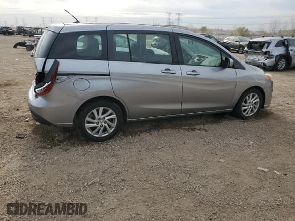 ✅ 2012 Mazda 5 Sport • VIN: JM1CW2BL1C0108789 • Lot: 90278085. Listed on Copart with 92,534 mi. Free auction sales archive from the USA and detailed vehicle history report at DreamBid. Image 3.