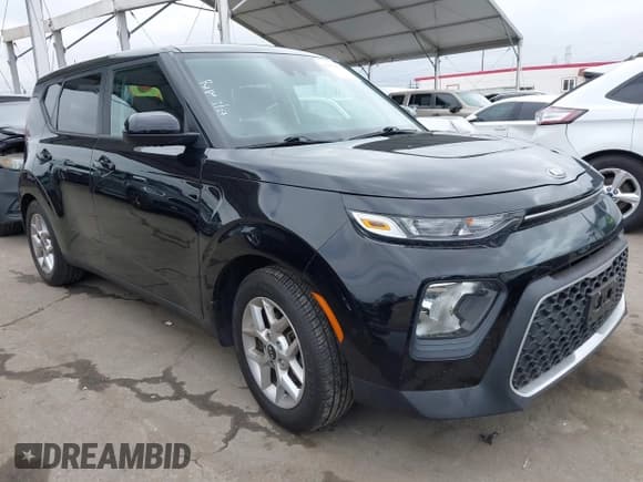 ✅ 2021 Kia Soul S • VIN: KNDJ23AU1M7770402 • Lot: 42179913. Listed on IAAI with 60,337 mi. Free auction sales archive from the USA and detailed vehicle history report at DreamBid. Image 1.