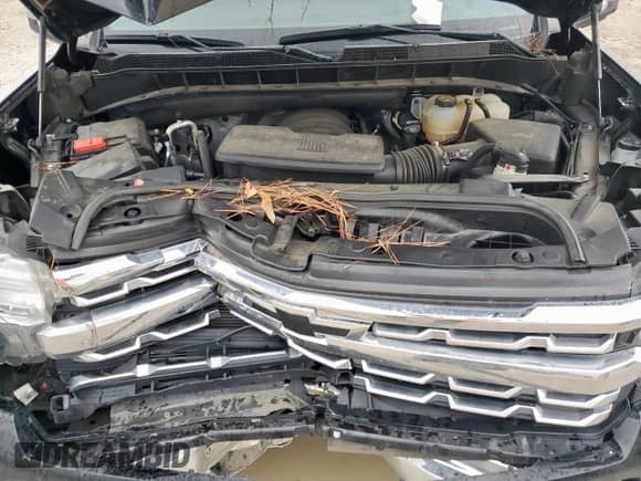 2022 Chevrolet Silverado 1500 LTZ with VIN 3GCUDGEL2NG593316, listed as a Copart auction lot 59084515 with 44,912 mi miles and Salvage title. Bid and sale history available at DreamBid. Image 11.