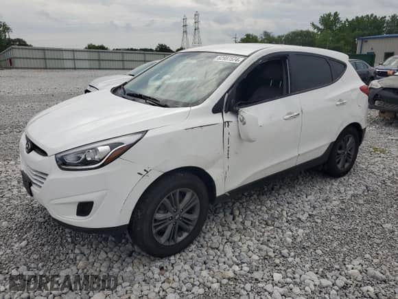 2015 Hyundai Tucson GLS z VIN KM8JTCAFXFU109854, wystawiony jako Copart lot #62987574 z przebiegiem 37 348 mil mil oraz Szkoda całkowita • Salvage title. Historia ofert i sprzedaży dostępna na DreamBid. Obrazek 1.