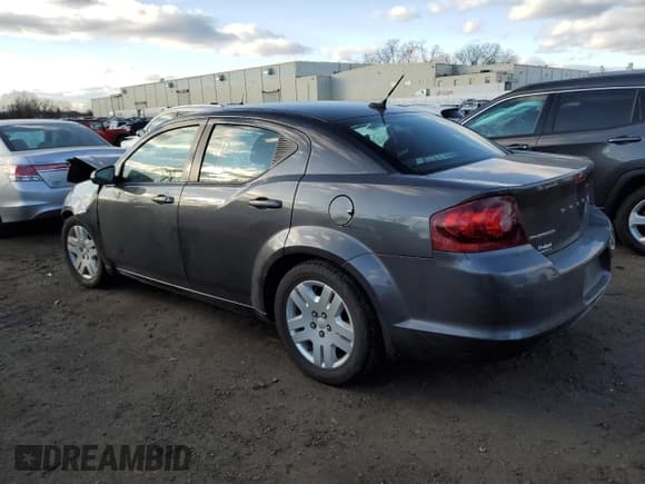 ✅ 2014 Dodge Avenger SE • VIN: 1C3CDZAG3EN184561 • Лот: 88206155. Опубликован ранее на Copart с пробегом 64 179 миль. Бесплатный доступ к архиву аукционных продаж из США и подробный отчёт об истории автомобиля на DreamBid. Изображение 2.