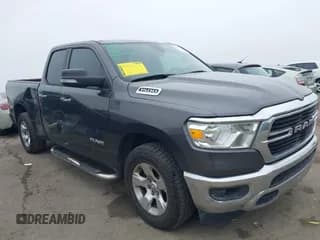 ✅ 2019 Ram 1500 Big Horn • VIN: 1C6RREBG0KN813341 • Lot: 43369752. Wystawiony na IAAI z przebiegiem 91 748 mil. Bezpłatny archiwum sprzedaży aukcyjnych z USA i szczegółowy raport historii pojazdu na DreamBid. Zdjęcie 1.