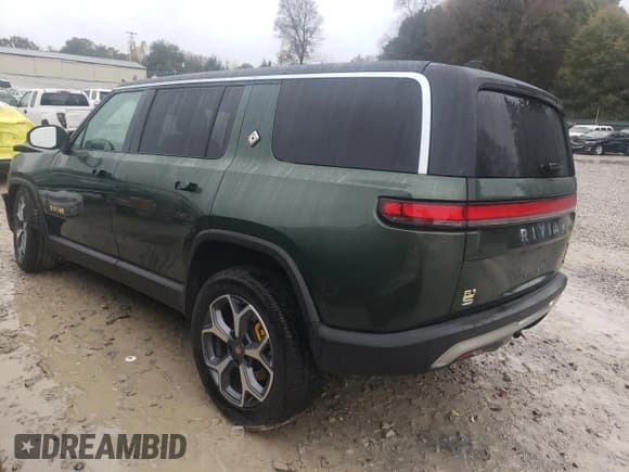 ✅ 2023 Rivian R1S Adventure • VIN: 7PDSGABA0PN005253 • Lot: 89906395. Listed on Copart with 51,472 mi. Free auction sales archive from the USA and detailed vehicle history report at DreamBid. Image 2.