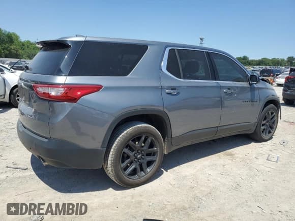 ✅ 2021 Chevrolet Traverse LS • VIN: 1GNERFKW5MJ113742 • Lot: 56506905. Listed on Copart with 41,789 mi. Free auction sales archive from the USA and detailed vehicle history report at DreamBid. Image 3.