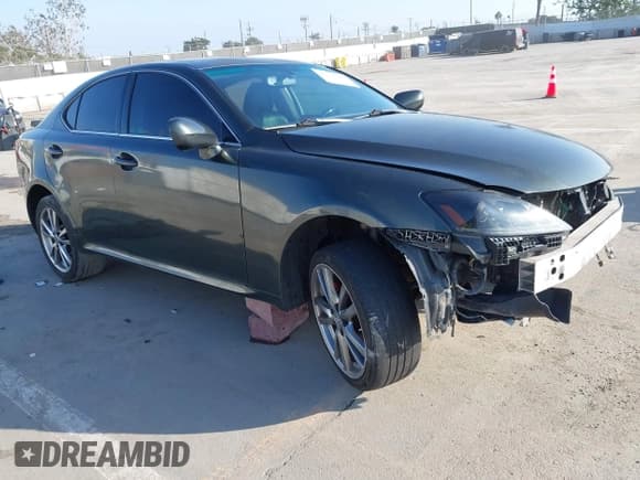 ✅ 2007 Lexus IS 250 • VIN: JTHBK262372036625 • Lot: 43559446. Wystawiony na IAAI z przebiegiem 197 601 mil. Bezpłatny archiwum sprzedaży aukcyjnych z USA i szczegółowy raport historii pojazdu na DreamBid. Zdjęcie 1.