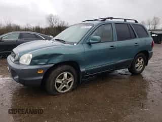 2001 Hyundai Santa Fe GLS z VIN KM8SC83D11U103866, wystawiony jako Copart lot #88311825 z przebiegiem 201 152 mil mil oraz Szkoda całkowita • Salvage title. Historia ofert i sprzedaży dostępna na DreamBid. Obrazek 1.
