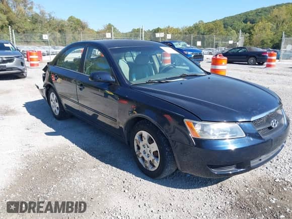 2008 Hyundai Sonata GLS z VIN 5NPET46F38H390767, wystawiony jako IAAI lot #43270355 z przebiegiem 64 974 mil mil oraz . Historia ofert i sprzedaży dostępna na DreamBid. Obrazek 1.