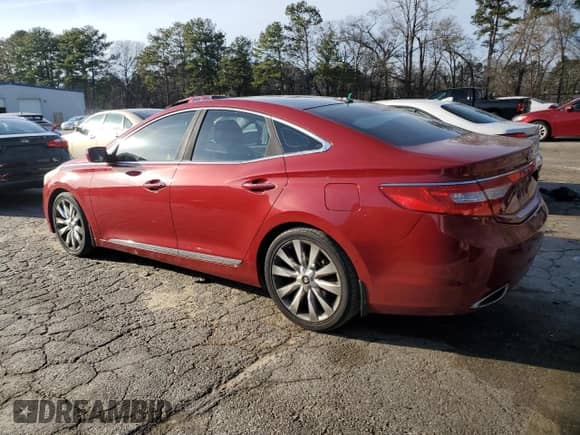 2013 Hyundai Azera с VIN KMHFH4JG6DA215531, выставлен на аукционе Copart как лот 45161515 с пробегом 95 575 миль миль и Списание • Salvage title. История ставок и продаж доступна на DreamBid. Изображение 2.