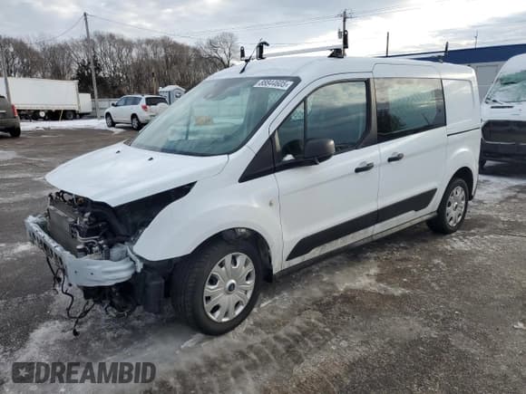 ✅ 2019 Ford Transit Connect XLT • VIN: NM0LE7F29K1401878 • Lot: 88844605. Listed on Copart with 84,257 mi. Free auction sales archive from the USA and detailed vehicle history report at DreamBid. Image 1.